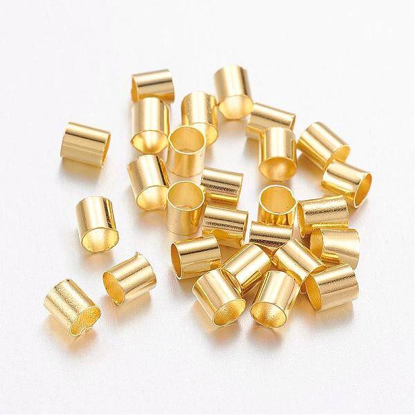 Brass Crimp Beads