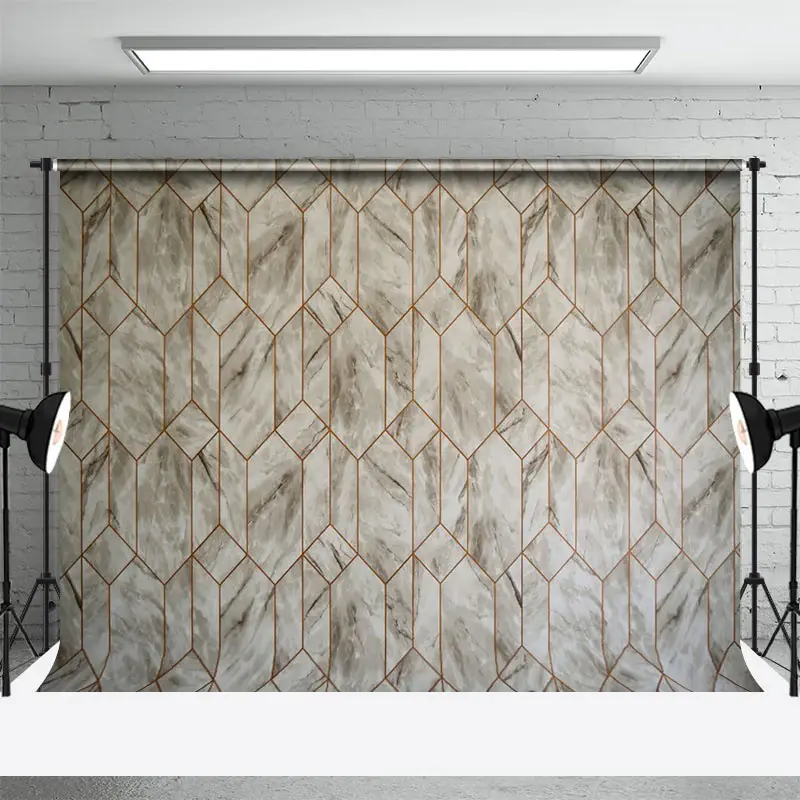 Abstract Grey Marble Texture Photo Booth Backdrop - Aperturee