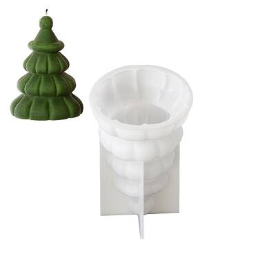 Christmas Theme DIY Candle Silicone Molds