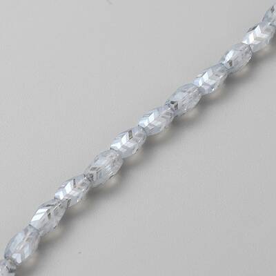 Transparent Electroplate Glass Beads