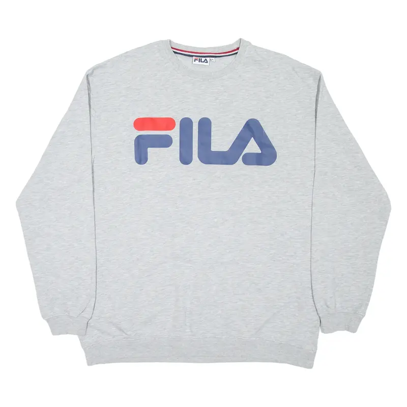 FILA Mens Sweatshirt Grey XL