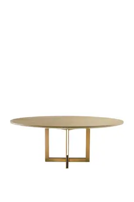 Oval Oak Dining Table | Eichholtz Melchior