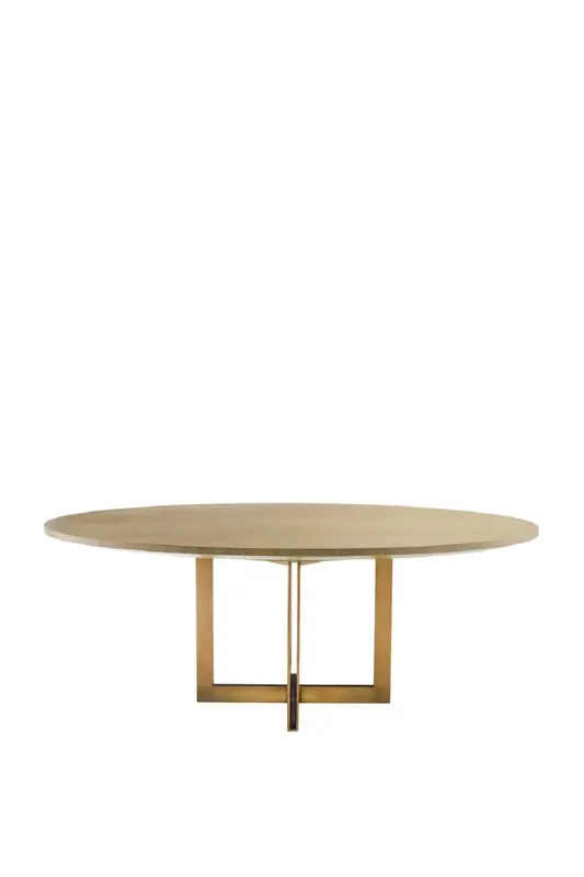 Oval Oak Dining Table | Eichholtz Melchior