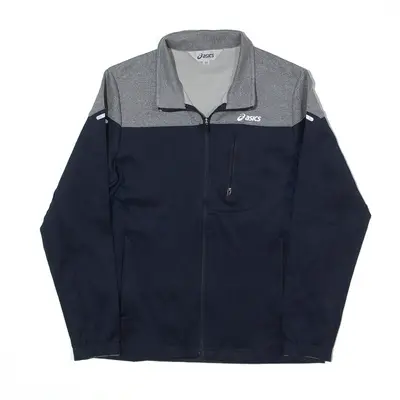 ASICS Go Run It Jacket Blue Track Mens XS