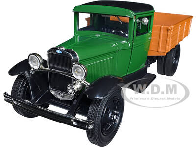 1931 Ford Model AA Pickup Truck Dark Green and Black \