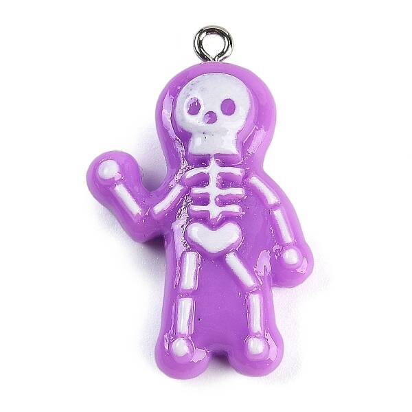 Halloween Theme Resin Pendants