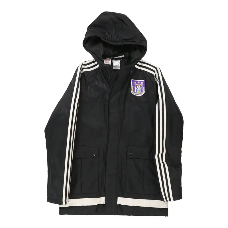 Age 13-14 Adidas Jacket - Large Black Polyester