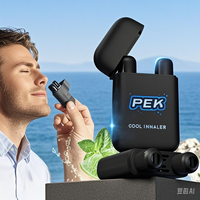 PEK double-head flip nose ventilation oil anti-motion sickness driving nasal suction cooling oil refreshing the mind boost fo...