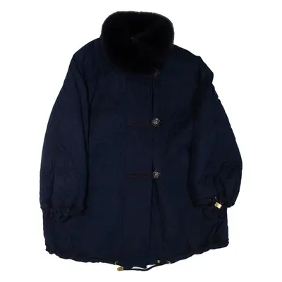 MAZZI Womens Jacket Blue Wool XL