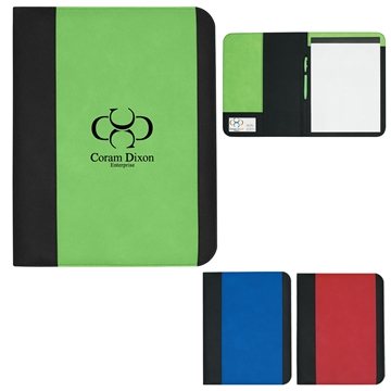 25 Customized Non-Woven Large Padfolio - Water Resistant