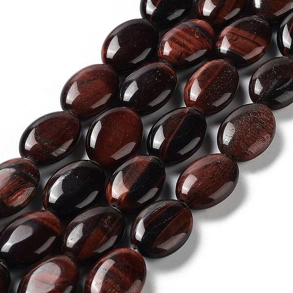 Natural Red Tiger Eye Beads Strands
