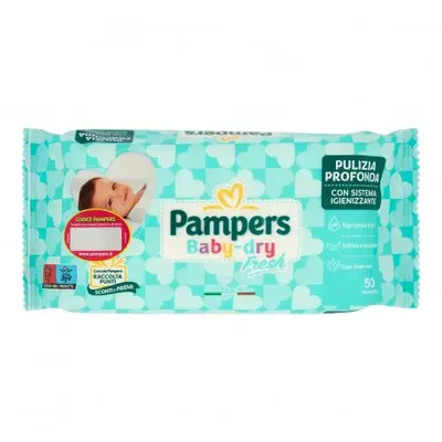 Pampers Baby Fresh Exclusive Formula - 50 Wipes