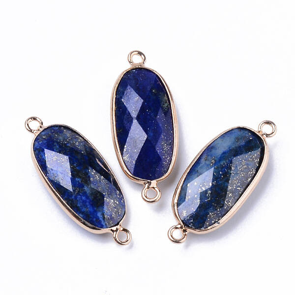 Natural Lapis Lazuli Links Connectors