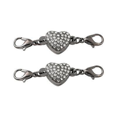 Alloy Crystal Rhinestone Magnetic Clasps