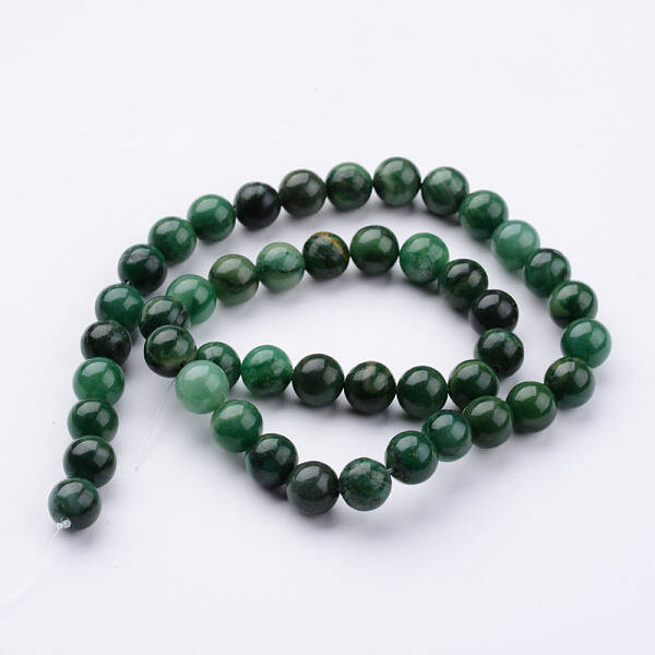 Natural African Jade Bead Strands