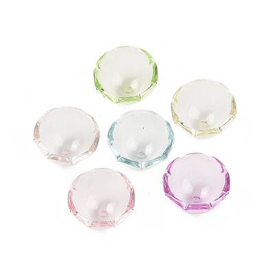 UV Plating Acrylic Bead Caps