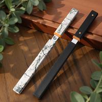 Portable Knife for Outdoor Camping & Barbecue, Stainless Steel Fixed Blade Fruit Knife with Sheath Cover, Multi-functional Kn...