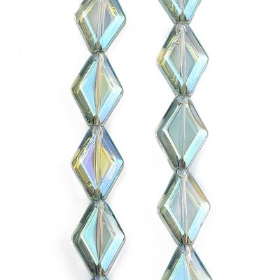 Electroplate Glass Beads Strands