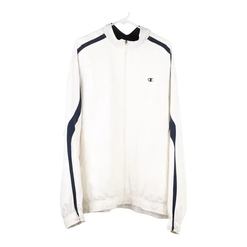 Champion Track Jacket - XL White Polyester