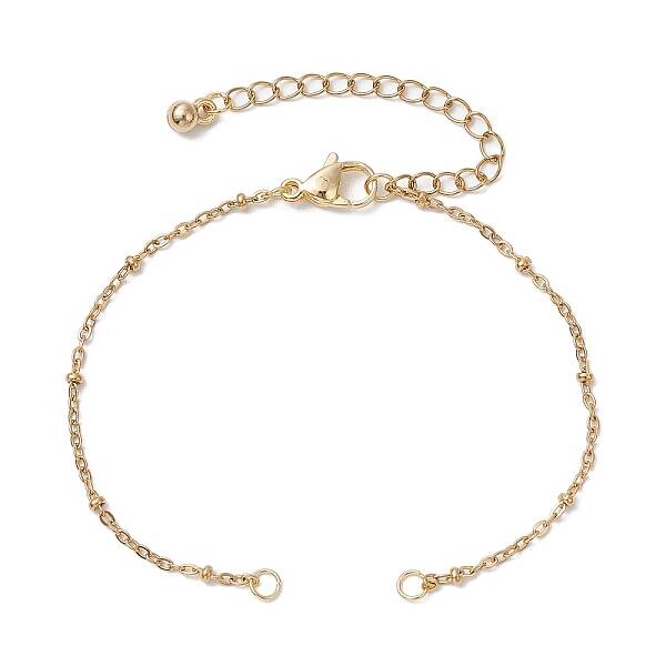 304 Stainless Steel Satellite Chain Bracelet Making