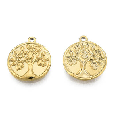 Ion Plating(IP) 304 Stainless Steel Pendants