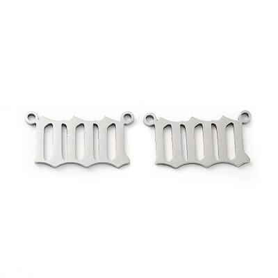 Non-Tarnish 201 Stainless Steel Pendants
