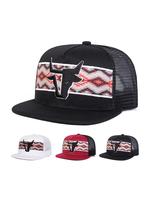 Unisex's Bull Head Pattern Trucker Hat, Casual Stylish Hat for Men & Women, Adjustable Sun Protection Cap for Daily Wear, Uni...