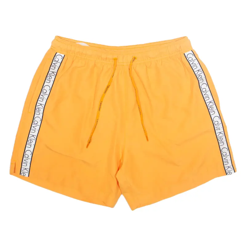 CALVIN KLEIN Mesh Lined Mens Swimming Shorts Orange M W28