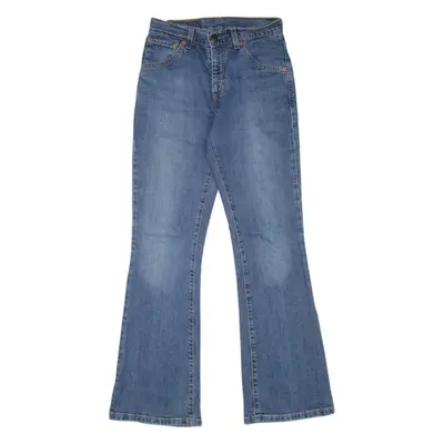 LEVI'S 525 89 Womens Jeans Blue Regular Bootcut Denim Stone Wash W26 L30