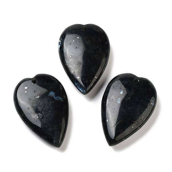 Natural Larvikite Pendants
