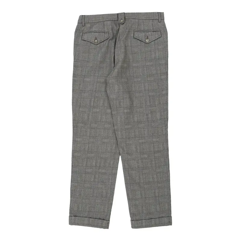 Dolce & Gabbana Trousers - 36W 30L Grey Wool | Size: 36