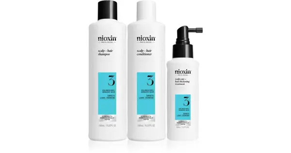 NIOXIN system 3 - Kit - Treatment for dyed hair with slight weakening 3 Units