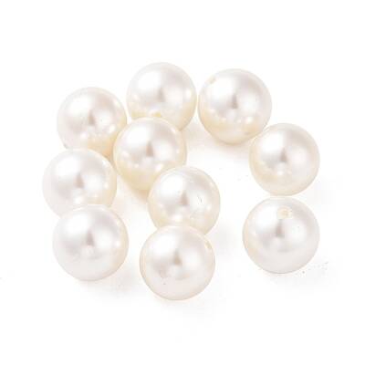 Shell Pearl Half Drilled Beads