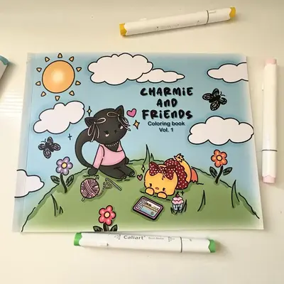 Charmie and Friends coloring book volume 1