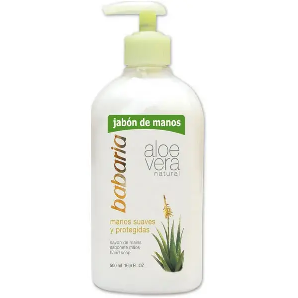 Babaria Sapone liquido per le mani all'aloe vera 500 ml
