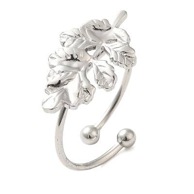 Non-Tarnish 304 Stainless Steel Open Cuff Ring