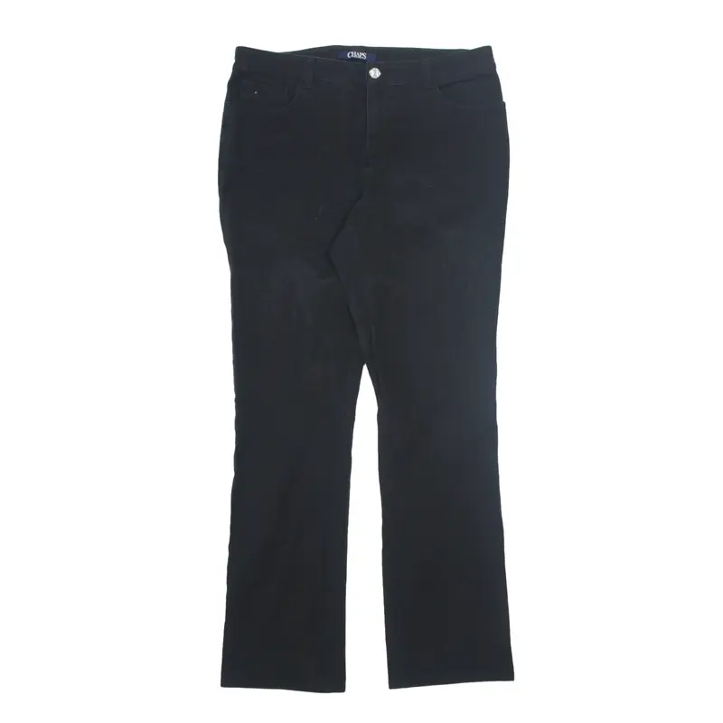 CHAPS Jeans Black Denim Regular Bootcut Womens W32 L32