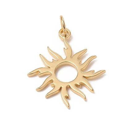 Brass Solar Eclipse Pendants