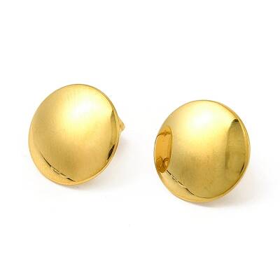 Ion Plating(IP) 304 Stainless Steel Stud Earrings