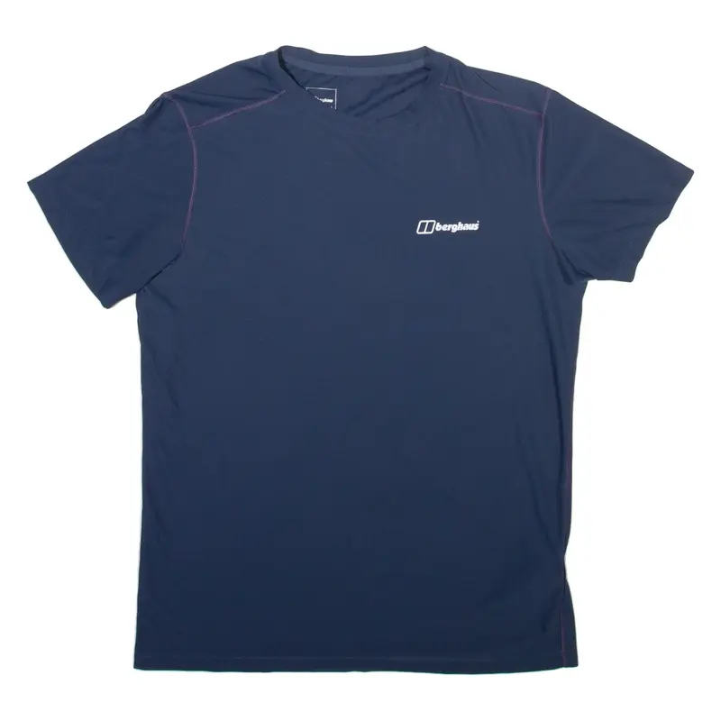 BERGHAUS Mens T-Shirt Blue S