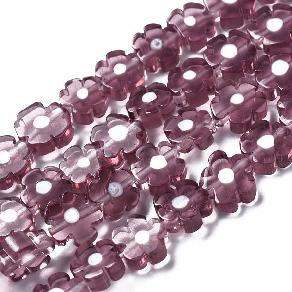 Handmade Millefiori Glass Bead Strands