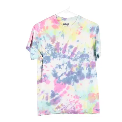 Gildan Tie-Dye T-Shirt - Small Multicoloured Cotton