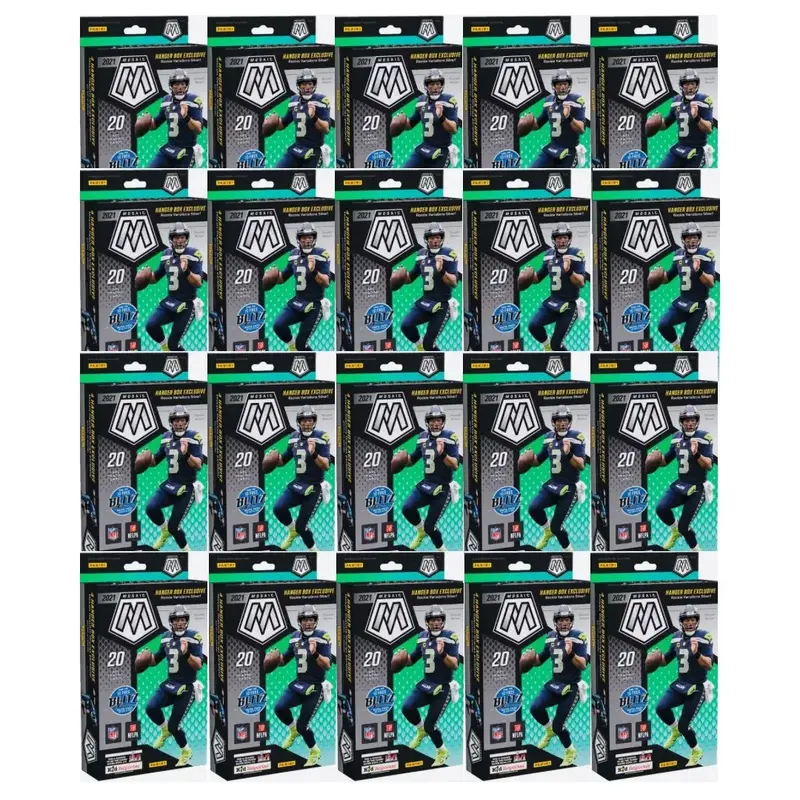 (20 Box)- 2021 Mosaic Football Hanger Box- Pick Your Team Break- Sports Trading Cards