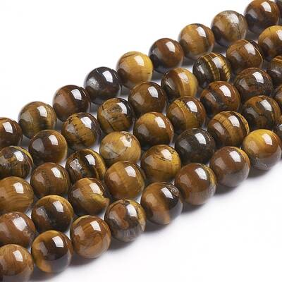 Natural Tiger Eye Beads Strands