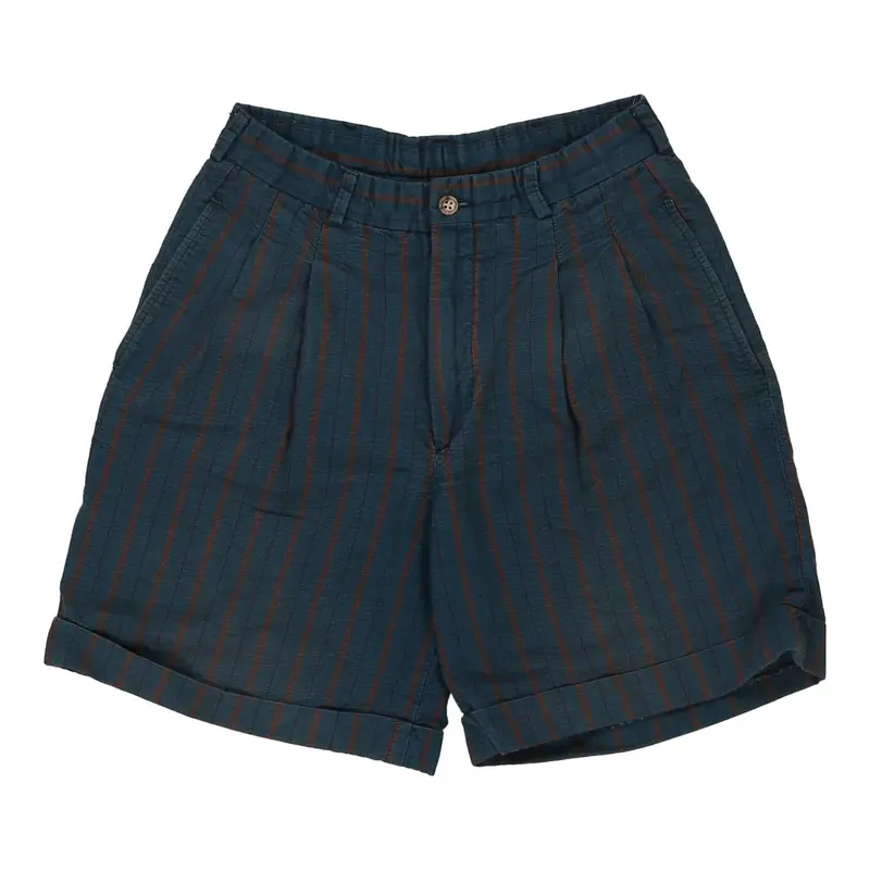 Cross Creek Short Dungarees - 28W 8L Blue Cotton