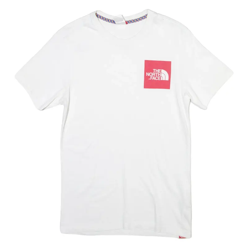 THE NORTH FACE Mens T-Shirt White Crew Neck S