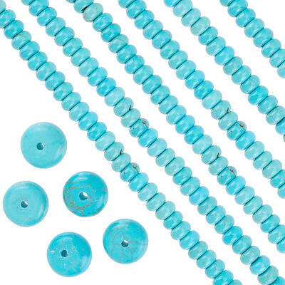 1 Strand Natural Howlite Beads Strands