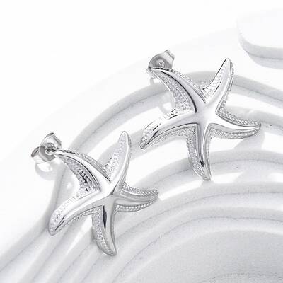 304 Stainless Steel Stud Earrings for Women