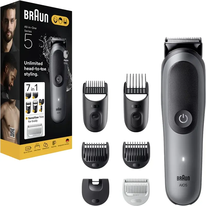 Braun All-In-One Series 5 AIO5520 7-in-1 hair and body care set