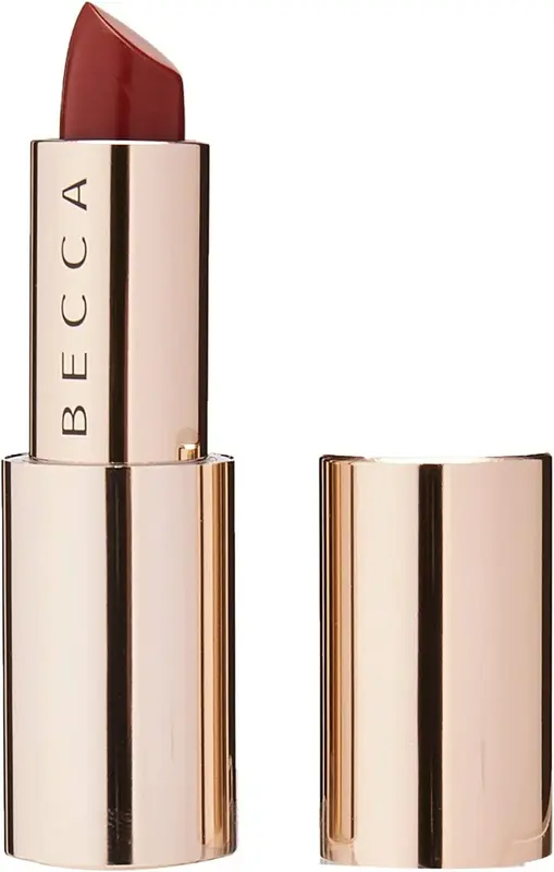 Becca, Ultimate, Avocado Oil, Satin Finish, Cream Lipstick, Burgundy, 3.3g